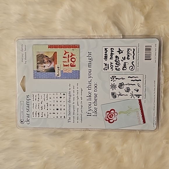 Messy Dates Clear Stamp Set - Picture 2 of 3